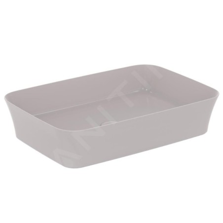 Ideal Standard Ipalyss - Lavabo à poser, 550x380 mm, sans trop-plein, Concrete E2076V9