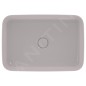 Ideal Standard Ipalyss - Lavabo à poser, 550x380 mm, sans trop-plein, Concrete E2076V9 Ideal Standard Ipalyss - Lavabo à poser, 550x380 mm, sans trop-plein, Concrete E2076V9