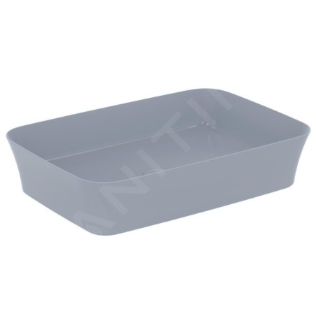 Ideal Standard Ipalyss - Lavabo à poser, 550x380 mm, sans trop-plein, Powder E2076X8
