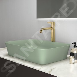 Ideal Standard Ipalyss - Lavabo à poser, 550x380 mm, sans trop-plein, Sage E2076X9