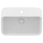 Ideal Standard Ipalyss - Lavabo à poser, 550x380 mm, avec trop-plein, trou pour robinet, blanc mat E2077V1 Ideal Standard Ipalyss - Lavabo à poser, 550x380 mm, avec trop-plein, trou pour robinet, blanc mat E2077V1