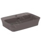 Ideal Standard Ipalyss - Lavabo à poser, 550x380 mm, avec trop-plein, trou pour robinet, slate grey E2077V5 Ideal Standard Ipalyss - Lavabo à poser, 550x380 mm, avec trop-plein, trou pour robinet, slate grey E2077V5