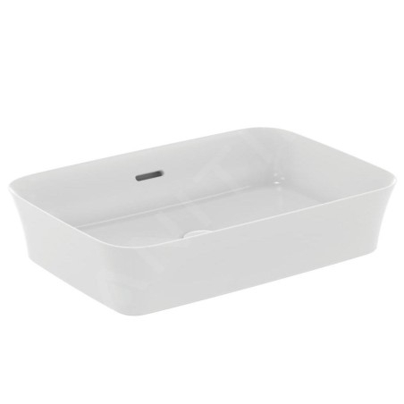 Ideal Standard Ipalyss - Lavabo à poser, 550x380 mm, avec trop-plein, blanc mat E2078V1