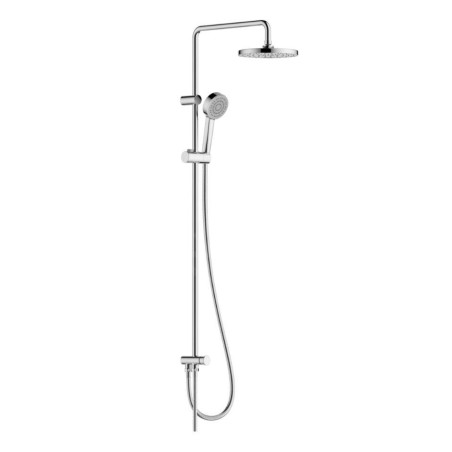 Hansa Basic - Set de douche sans robinetterie, avec inverseur, chrome 55380130