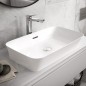 Ideal Standard Ipalyss - Lavabo à poser, 550x380 mm, avec trop-plein, blanc mat E2078V1 Ideal Standard Ipalyss - Lavabo à poser, 550x380 mm, avec trop-plein, blanc mat E2078V1
