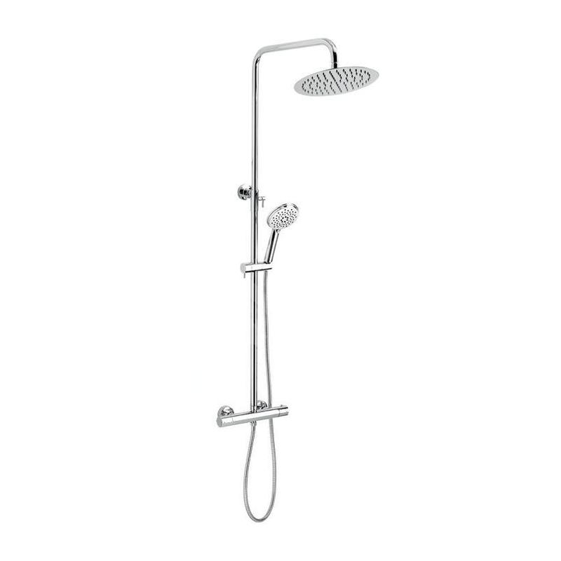 Novaservis Titania Pure - Ensemble de douche avec thermostat, diamètre 25 cm, chrome SET032/TER,0 Novaservis Titania Pure - Ensemble de douche avec thermostat, diamètre 25 cm, chrome SET032/TER,0