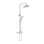 Novaservis Titania Pure - Ensemble de douche avec thermostat, diamètre 25 cm, chrome SET032/TER,0 Novaservis Titania Pure - Ensemble de douche avec thermostat, diamètre 25 cm, chrome SET032/TER,0
