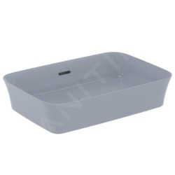 Ideal Standard Ipalyss - Lavabo à poser, 550x380 mm, avec trop-plein, Powder E2078X8