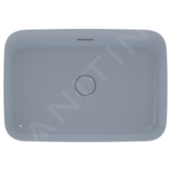 Ideal Standard Ipalyss - Lavabo à poser, 550x380 mm, avec trop-plein, Powder E2078X8