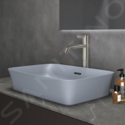 Ideal Standard Ipalyss - Lavabo à poser, 550x380 mm, avec trop-plein, Powder E2078X8