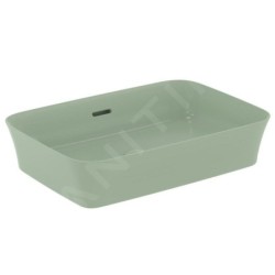 Ideal Standard Ipalyss - Lavabo à poser, 550x380 mm, avec trop-plein, Sage E2078X9
