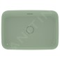 Ideal Standard Ipalyss - Lavabo à poser, 550x380 mm, avec trop-plein, Sage E2078X9 Ideal Standard Ipalyss - Lavabo à poser, 550x380 mm, avec trop-plein, Sage E2078X9