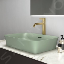 Ideal Standard Ipalyss - Lavabo à poser, 550x380 mm, avec trop-plein, Sage E2078X9