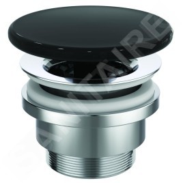 Ideal Standard Ipalyss - Bonde non refermable, noir brillant E2114V2