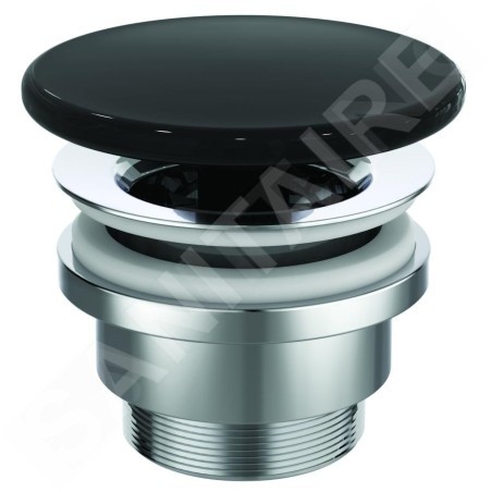 Ideal Standard Ipalyss - Bonde non refermable, noir brillant E2114V2