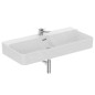 Ideal Standard Conca Ceram - Lavabo 1000x450 mm, avec trop-plein, trou pour robinet, blanc T369301 Ideal Standard Conca Ceram - Lavabo 1000x450 mm, avec trop-plein, trou pour robinet, blanc T369301