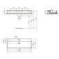 Ideal Standard Conca Ceram - Lavabo 1200x450 mm, avec trop-plein, trou pour robinet, blanc T369401 Ideal Standard Conca Ceram - Lavabo 1200x450 mm, avec trop-plein, trou pour robinet, blanc T369401