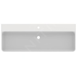 Ideal Standard Conca Ceram - Lavabo 1200x450 mm, avec trop-plein, trou pour robinet, blanc T369401