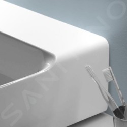 Ideal Standard Conca Ceram - Lavabo 1200x450 mm, avec trop-plein, trou pour robinet, blanc T369401