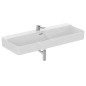 Ideal Standard Conca Ceram - Lavabo 1200x450 mm, avec trop-plein, trou pour robinet, blanc T369401 Ideal Standard Conca Ceram - Lavabo 1200x450 mm, avec trop-plein, trou pour robinet, blanc T369401