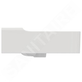 Ideal Standard Conca Ceram - Lavabo 500x450 mm, avec trop-plein, 3 trous pour robinet, blanc T378301