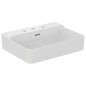 Ideal Standard Conca Ceram - Lavabo 600x450 mm, avec trop-plein, 3 trous pour robinet, blanc T378801 Ideal Standard Conca Ceram - Lavabo 600x450 mm, avec trop-plein, 3 trous pour robinet, blanc T378801