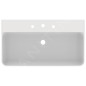 Ideal Standard Conca Ceram - Lavabo 800x450 mm, sans trop-plein, 3 trous pour robinet, blanc T379601 Ideal Standard Conca Ceram - Lavabo 800x450 mm, sans trop-plein, 3 trous pour robinet, blanc T379601