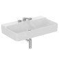 Ideal Standard Conca Ceram - Lavabo 800x450 mm, sans trop-plein, 3 trous pour robinet, blanc T379601 Ideal Standard Conca Ceram - Lavabo 800x450 mm, sans trop-plein, 3 trous pour robinet, blanc T379601