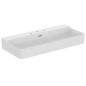 Ideal Standard Conca Ceram - Lavabo 1000x450 mm, avec trop-plein, 3 trous pour robinet, blanc T379801 Ideal Standard Conca Ceram - Lavabo 1000x450 mm, avec trop-plein, 3 trous pour robinet, blanc T379801