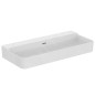 Ideal Standard Conca Ceram - Lavabo 1000x450 mm, avec trop-plein, sans trou pour robinet, blanc T379901 Ideal Standard Conca Ceram - Lavabo 1000x450 mm, avec trop-plein, sans trou pour robinet, blanc T379901