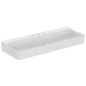 Ideal Standard Conca Ceram - Lavabo 1200x450 mm, sans trop-plein, 3 trous pour robinet, blanc T380701 Ideal Standard Conca Ceram - Lavabo 1200x450 mm, sans trop-plein, 3 trous pour robinet, blanc T380701