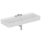 Ideal Standard Conca Ceram - Lavabo 1200x450 mm, sans trop-plein, 3 trous pour robinet, blanc T380701 Ideal Standard Conca Ceram - Lavabo 1200x450 mm, sans trop-plein, 3 trous pour robinet, blanc T380701