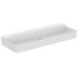 Ideal Standard Conca Ceram - Double-lavabo 1200x450 mm, sans trop-plein, sans trou pour robinet, blanc T380901 Ideal Standard Conca Ceram - Double-lavabo 1200x450 mm, sans trop-plein, sans trou pour robinet, blanc T380901
