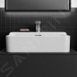 Ideal Standard Conca Ceram - Lavabo à poser 500x450 mm, avec trop-plein, trou pour robinet, blanc T381201