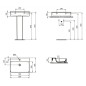 Ideal Standard Conca Ceram - Lavabo à poser 600x450 mm, sans trop-plein, trou pour robinet, blanc T382301 Ideal Standard Conca Ceram - Lavabo à poser 600x450 mm, sans trop-plein, trou pour robinet, blanc T382301