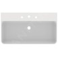 Ideal Standard Conca Ceram - Lavabo à poser 800x450 mm, avec trop-plein, 3 trous pour robinet, blanc T382701 Ideal Standard Conca Ceram - Lavabo à poser 800x450 mm, avec trop-plein, 3 trous pour robinet, blanc T382701
