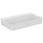 Ideal Standard Conca Ceram - Lavabo à poser 800x450 mm, sans trop-plein, sans trou pour robinet, blanc T383101 Ideal Standard Conca Ceram - Lavabo à poser 800x450 mm, sans trop-plein, sans trou pour robinet, blanc T383101