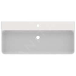 Ideal Standard Conca Ceram - Lavabo à poser 1000x450 mm, sans trop-plein, trou pour robinet, blanc T383501