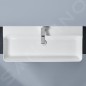 Ideal Standard Conca Ceram - Lavabo à poser 1000x450 mm, sans trop-plein, trou pour robinet, blanc T383501 Ideal Standard Conca Ceram - Lavabo à poser 1000x450 mm, sans trop-plein, trou pour robinet, blanc T383501