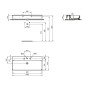 Ideal Standard Conca Ceram - Lavabo à poser 1000x450 mm, sans trop-plein, 3 trous pour robinet, blanc T383601 Ideal Standard Conca Ceram - Lavabo à poser 1000x450 mm, sans trop-plein, 3 trous pour robinet, blanc T383601