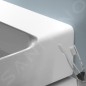 Ideal Standard Conca Ceram - Lavabo à poser 1000x450 mm, sans trop-plein, 3 trous pour robinet, blanc T383601 Ideal Standard Conca Ceram - Lavabo à poser 1000x450 mm, sans trop-plein, 3 trous pour robinet, blanc T383601