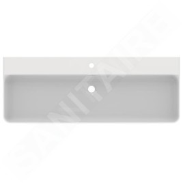 Ideal Standard Conca Ceram - Lavabo à poser 1200x450 mm, avec trop-plein, trou pour robinet, blanc T383801