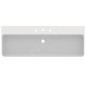 Ideal Standard Conca Ceram - Lavabo à poser 1200x450 mm, avec trop-plein, 3 trous pour robinet, blanc T384001 Ideal Standard Conca Ceram - Lavabo à poser 1200x450 mm, avec trop-plein, 3 trous pour robinet, blanc T384001