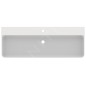 Ideal Standard Conca Ceram - Lavabo à poser 1200x450 mm, sans trop-plein, trou pour robinet, blanc T384201