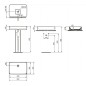 Ideal Standard Conca Ceram - Colonne 755x185x170 mm, blanc T388001