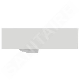 Ideal Standard Extra - Lavabo à poser 700x450 mm, avec trop-plein, trou pour robinet, blanc T389401