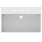 Ideal Standard Extra - Lavabo à poser 700x450 mm, avec trop-plein, 3 trous pour robinet, blanc T389501 Ideal Standard Extra - Lavabo à poser 700x450 mm, avec trop-plein, 3 trous pour robinet, blanc T389501