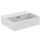 Ideal Standard Extra - Lave-main à poser 450x350 mm, avec trop-plein, sans trou pour robinet, blanc T391801