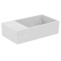 Ideal Standard Extra - Lave-main à poser 450x250 mm, avec trop-plein, sans trou pour robinet, blanc T392101