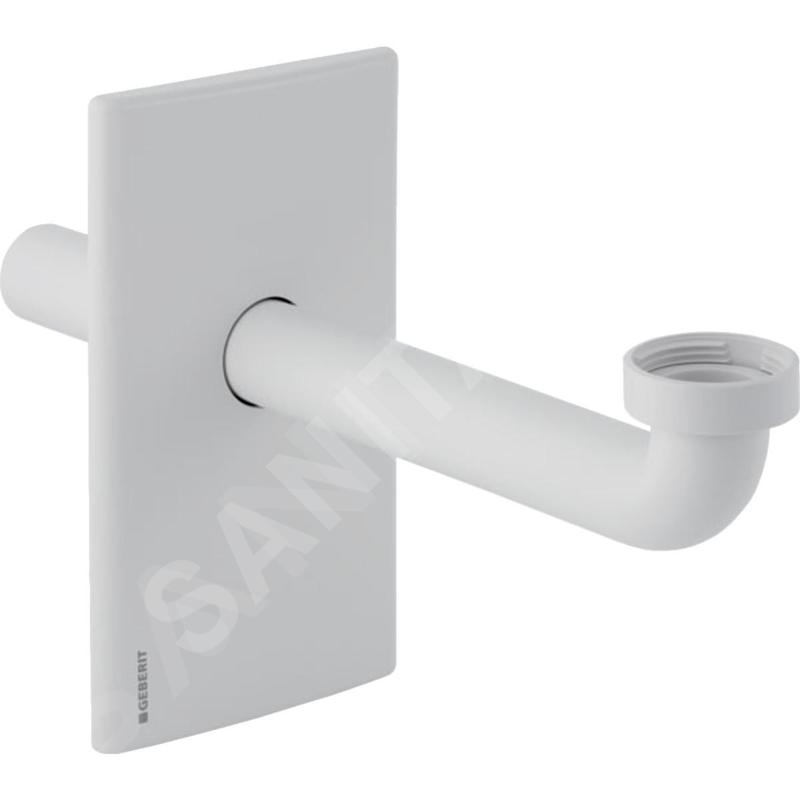 Geberit Accessoires - Kit de finition de lavabo avec un piège à odeurs sous le plâtre, blanc alpin 115.416.11.1 Geberit Accessoires - Kit de finition de lavabo avec un piège à odeurs sous le plâtre, blanc alpin 115.416.11.1